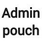 Admin pouch