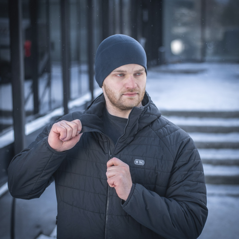 M-Tac шапка Watch Cap фліс Light Polar Dark Navy Blue