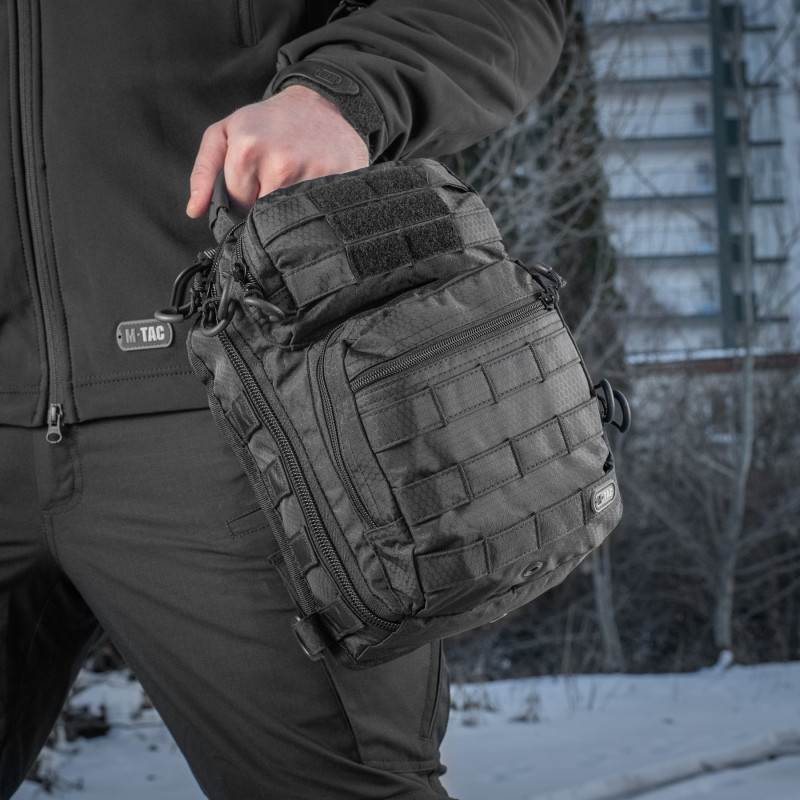 M-Tac сумка Urban Line City Hunter Hexagon Bag Black