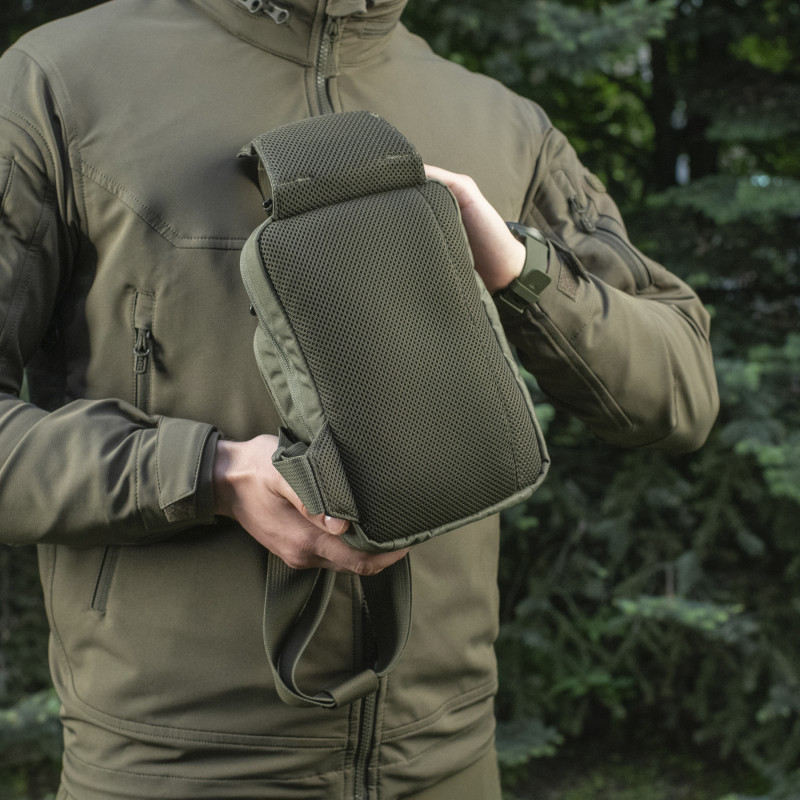M-Tac сумка Sling Pistol Bag Elite Hex Ranger Green