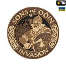 M-Tac нашивка Sons of Odin 3D ПВХ койот