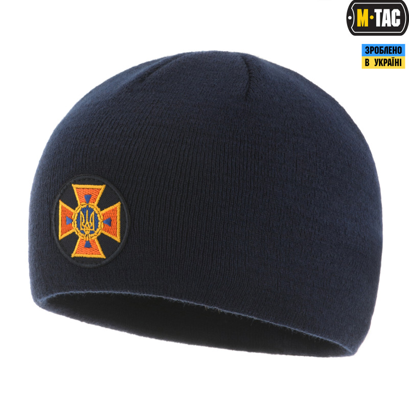 M-Tac шапка ДСНС тонка вязка 100% акрил Dark Navy Blue