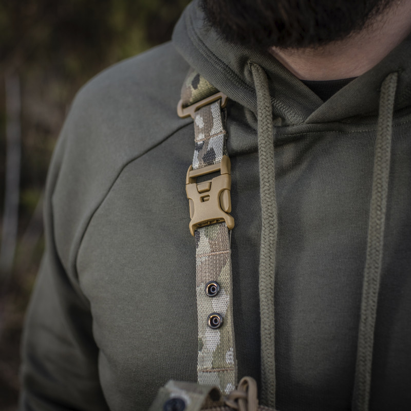 M-Tac сумка Sphaera Hex Hardsling Bag Large з липучкою Elite Multicam