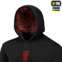 M-Tac кофта Hoodie Один в полі воїн Hard Black