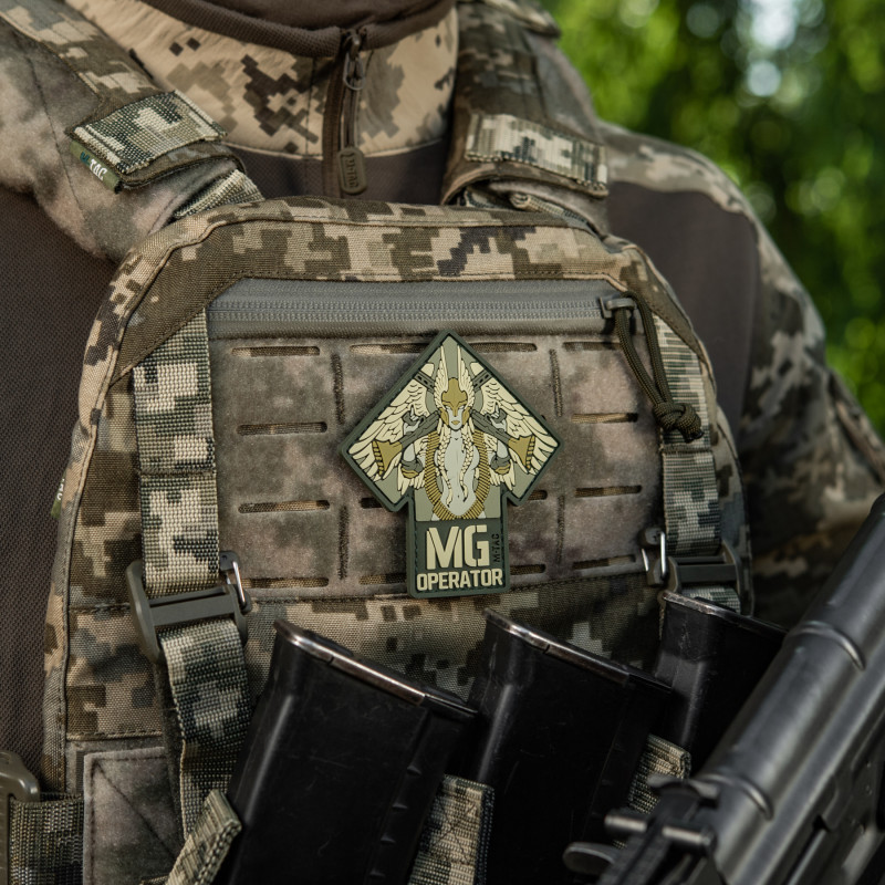 M-Tac нашивка MG Operator PVC olive