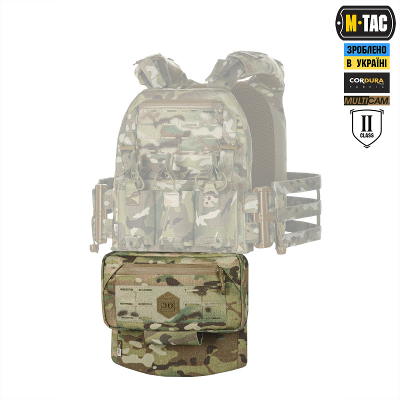 M-Tac захист живота з балістичним пакетом 2 клас захисту (BRONYX) Multicam