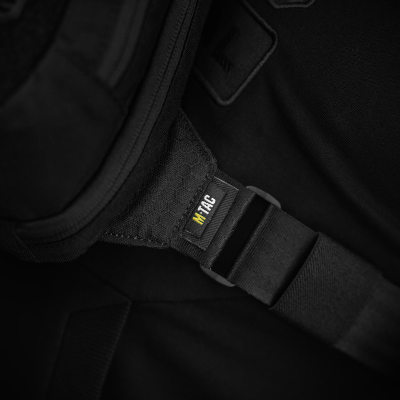 M-Tac сумка Sling Pistol Bag Hex з липучкою Black