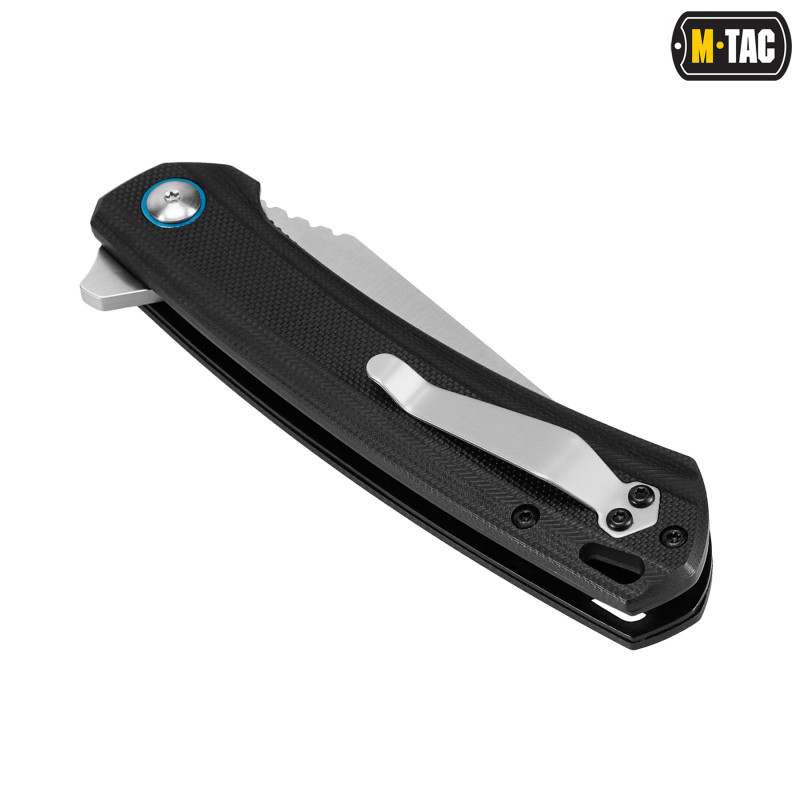 M-Tac ніж складний Type 23 Black/Steel