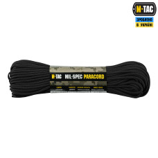 M-Tac паракорд 550 mil-spec Black 30м