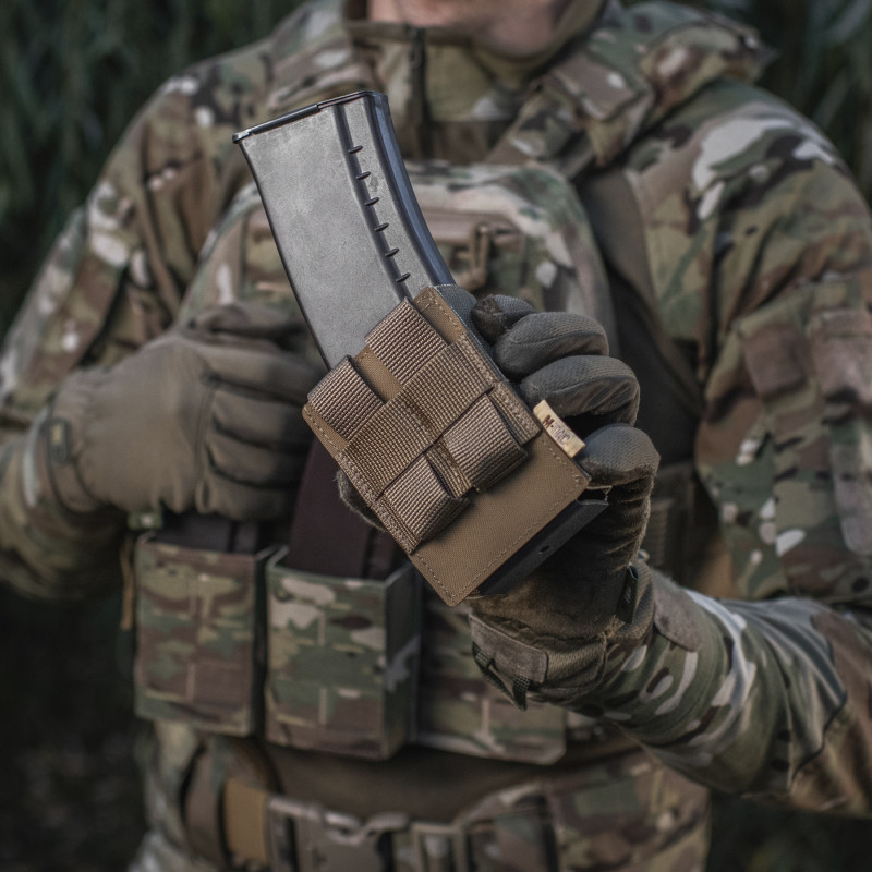 M-Tac підсумок для магазина на гумці (10 см) Laser Cut Multicam