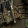 M-Tac передня панель для плитоноски Cuirass QRS на три магазина Multicam