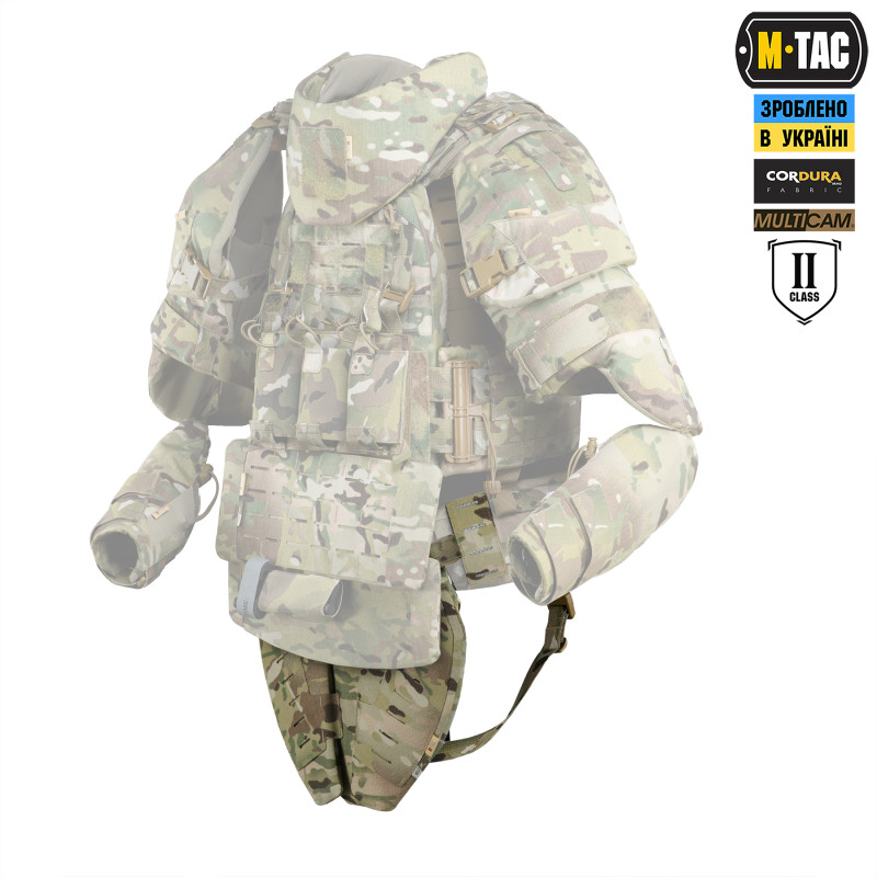M-Tac Балістичний захист паху Groin Protection GEN.II 2 клас захисту (FMS) Multicam