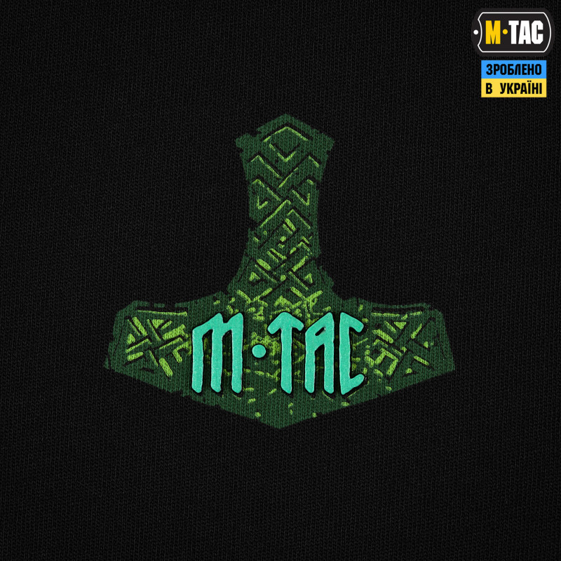 M-Tac футболка Ragnarok Night Vision Cotton Hard Black
