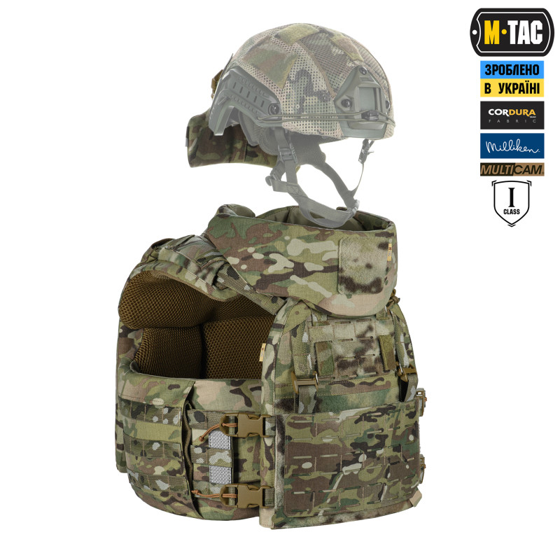 M-Tac Plate Carrier CORSET Elite FAST (розмір плити L) Multicam