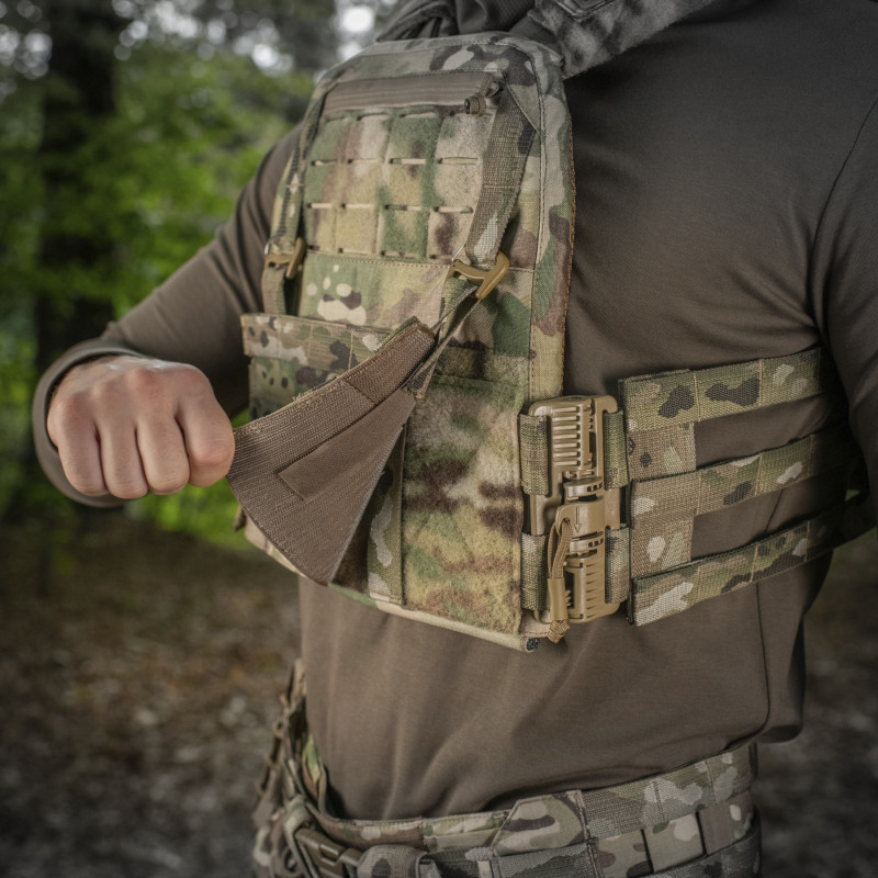M-Tac передня панель для плитоноски Cuirass QRS Multicam