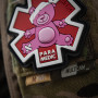 M-Tac нашивка Paramedic Медвідь (PVC) Pink/Black