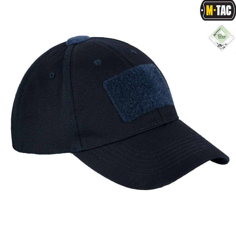 M-Tac бейсболка з липучкою Flex ріп-стоп Dark Navy Blue (L/XL)