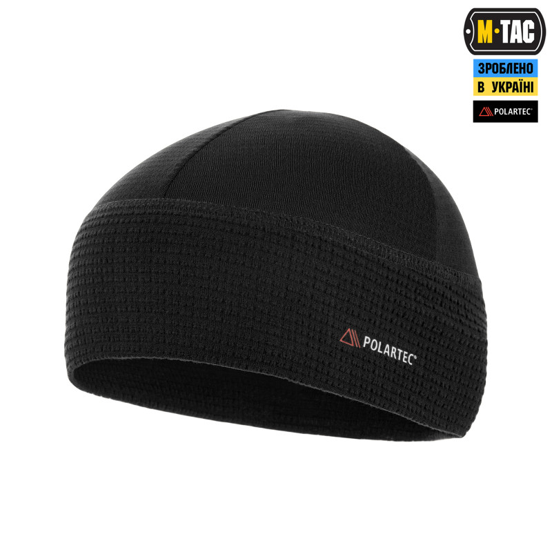 M-Tac шапка-підшоломник Polartec Black