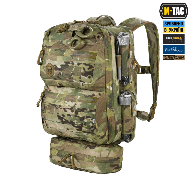 M-Tac наплічник бойового медика Elite Multicam