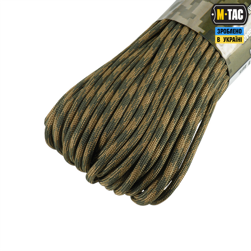 M-Tac паракорд 550 mil-spec Coyote/Ranger Green 30м