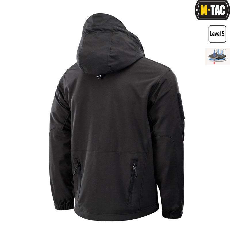 M-Tac куртка Soft Shell з підстібкою Black