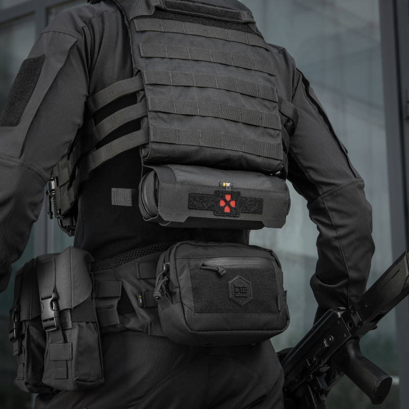 M-Tac підсумок медичний горизонтальний ROLL Elite Black