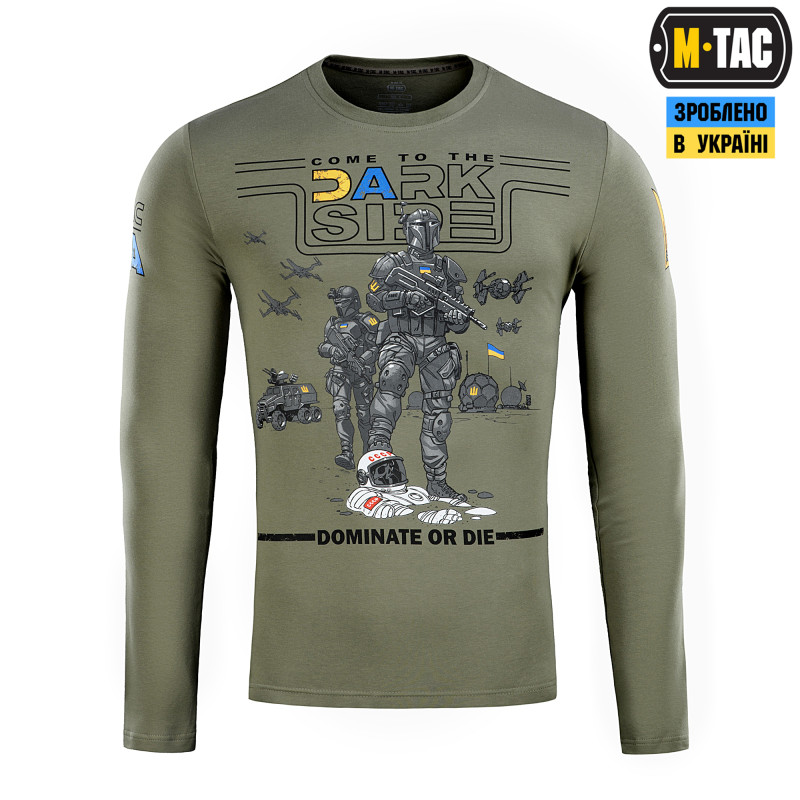 M-Tac футболка UA довгий рукав Side Light Olive