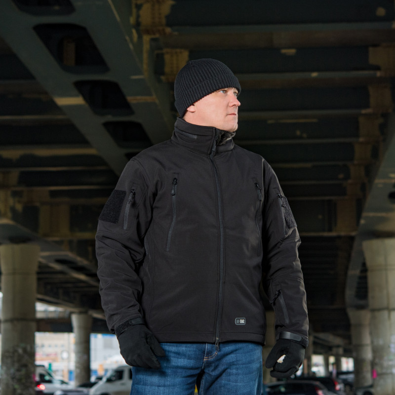 M-Tac куртка Soft Shell з підстібкою Black