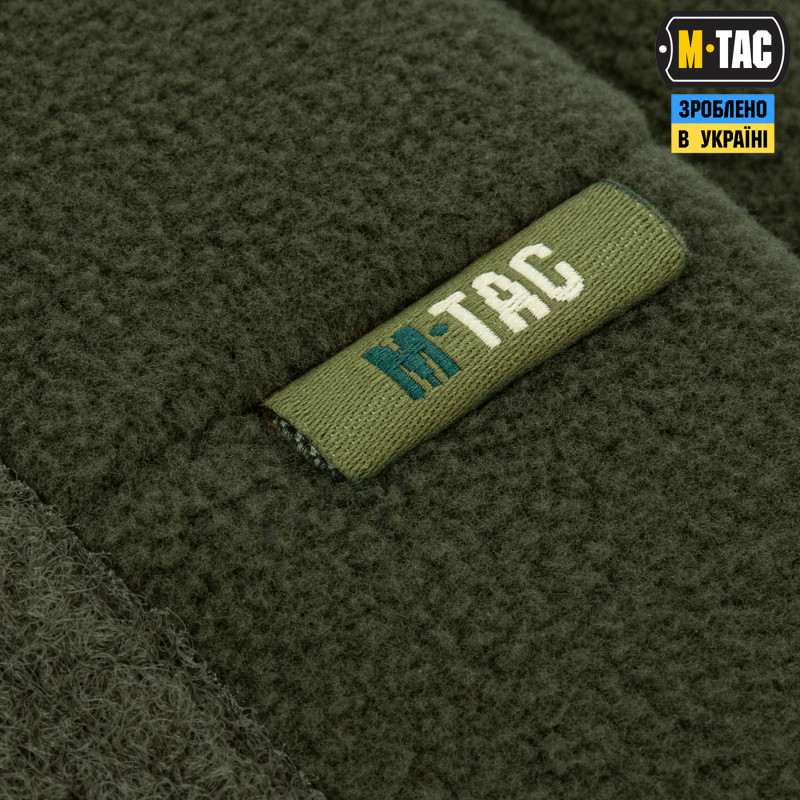 M-Tac шапка Watch Cap Elite фліс (320г/м2) з липучкою Army Olive