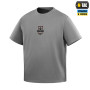 M-Tac футболка Yarchuk Cotton Hard Oversize Light Grey