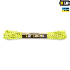 M-Tac паракорд Minicord Reflective Neon Yellow 15м