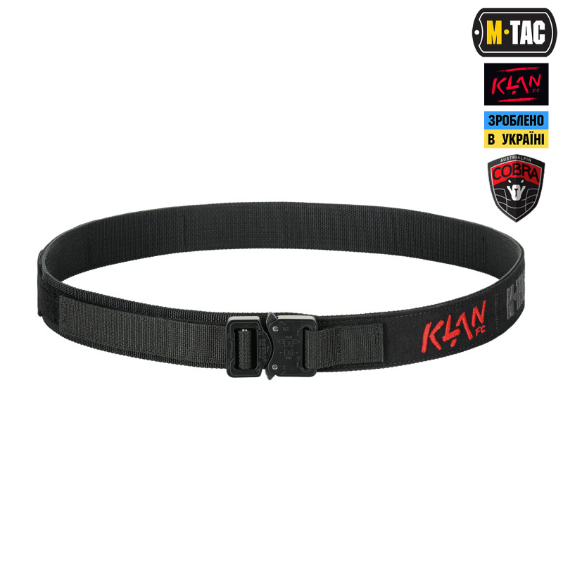 M-Tac ремінь KLAN Cobra Buckle Belt Black