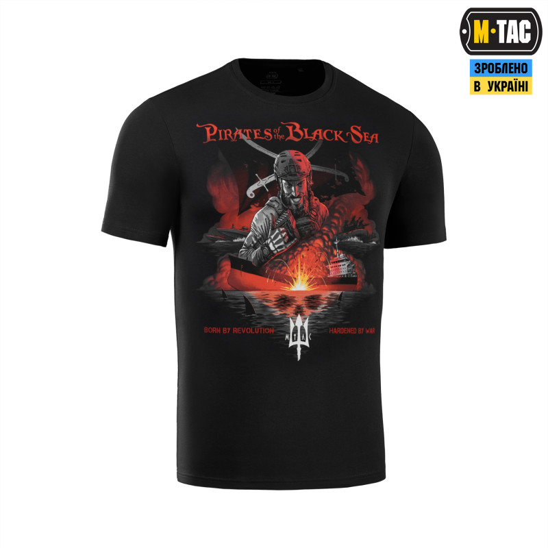 M-Tac футболка Pirates of the Black sea Black