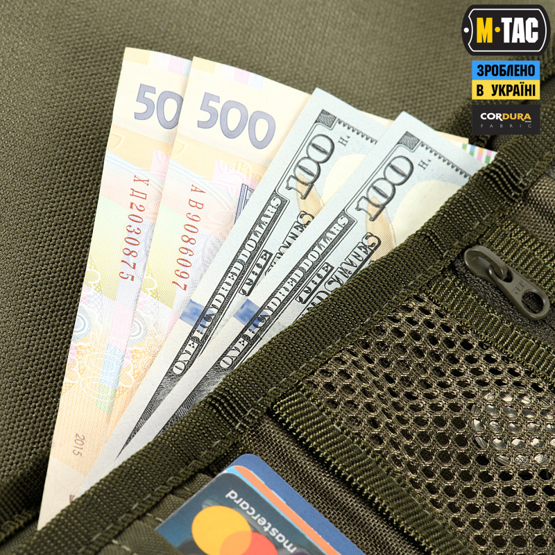 M-Tac гаманець з липучкою Elite Gen.II Ranger Green