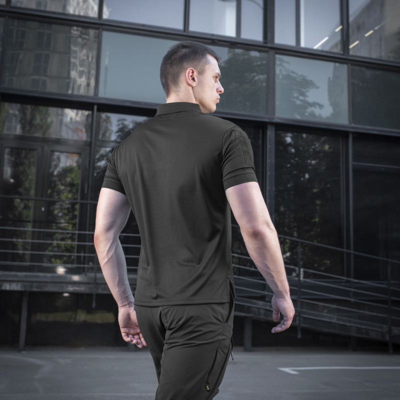 M-Tac поло Elite Tactical Coolmax Black