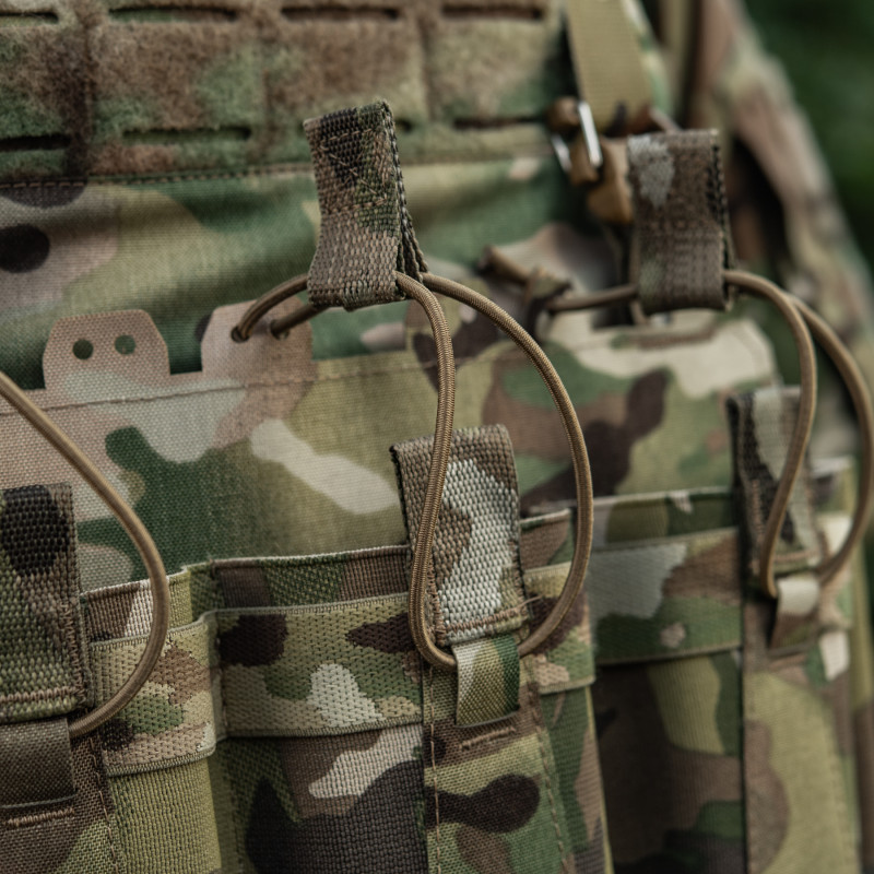 M-Tac передня панель для плитоноски Cuirass QRS на три магазина Multicam