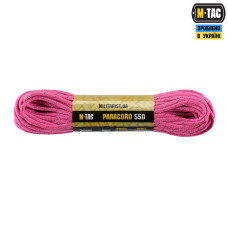 M-Tac паракорд 550 type III Neon Pink Reflective 30м