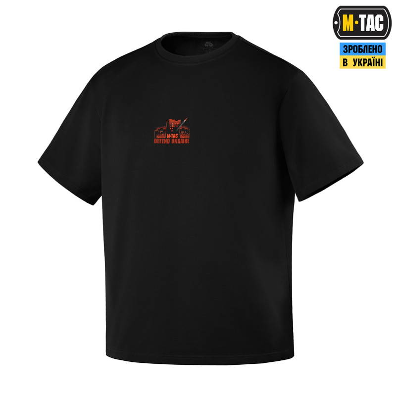 M-Tac футболка russia is a terrorist state Oversize Cotton Hard Black