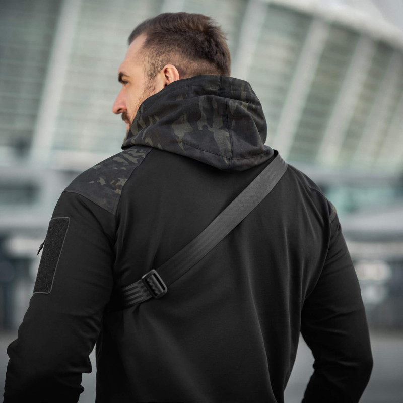 M-Tac сумка Sling Pistol Bag Hex з липучкою Black