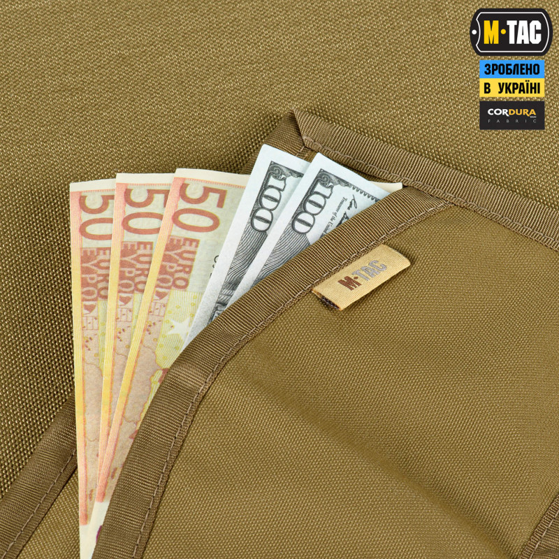 M-Tac гаманець Tactical Wallet Elite Coyote