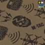 M-Tac шарф-труба мікрофліс Drone Pattern Tan