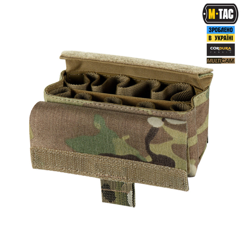 M-Tac підсумок під 12 калібр на 10 набоїв Elite Multicam