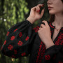 M-Tac вишиванка жіноча 100% льон чорна