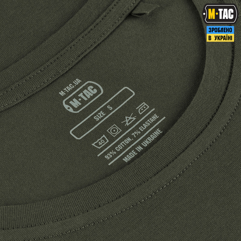M-Tac футболка 93/7 Summer Comfort Fit Army Olive
