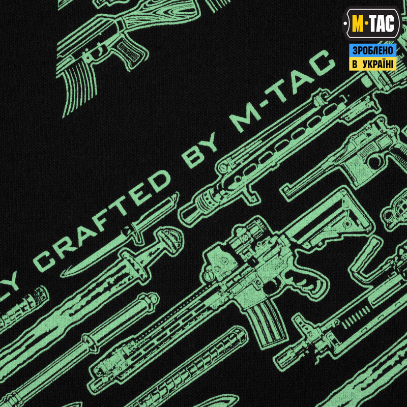 M-Tac футболка безрукавка WAR Cotton Hard Black/Mint