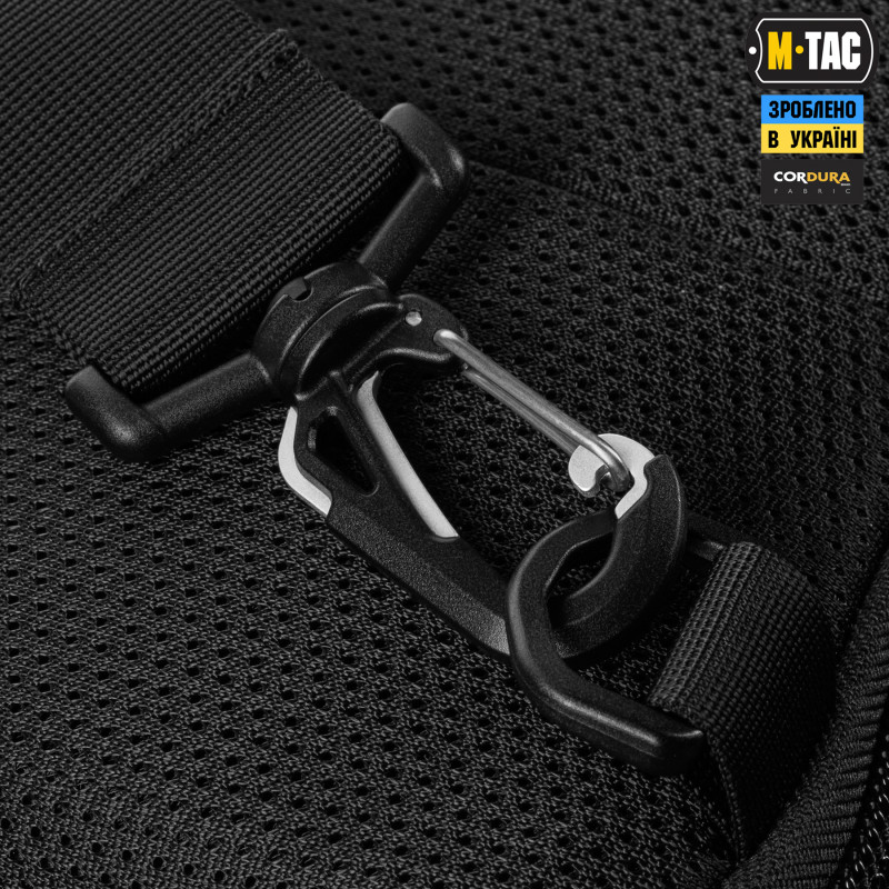 M-Tac сумка Admin Bag Large Elite з липучкою Black