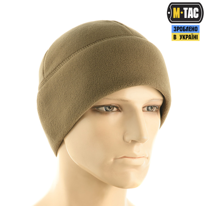 M-Tac шапка Watch Cap Premium флис (250г/м2) with Slimtex Dark Olive