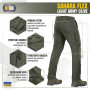 M-Tac штани Sahara Flex Light Army Olive