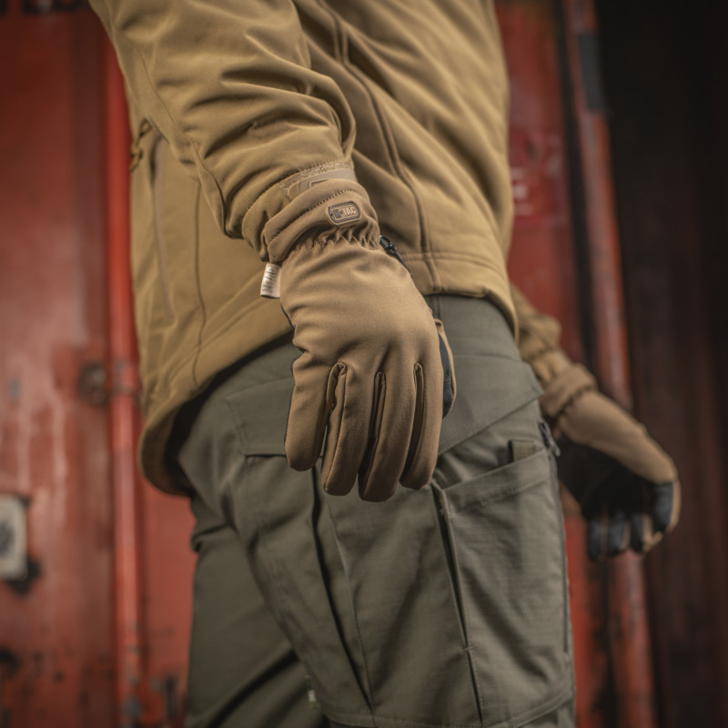 M-Tac рукавички Soft Shell Thinsulate Coyote Brown