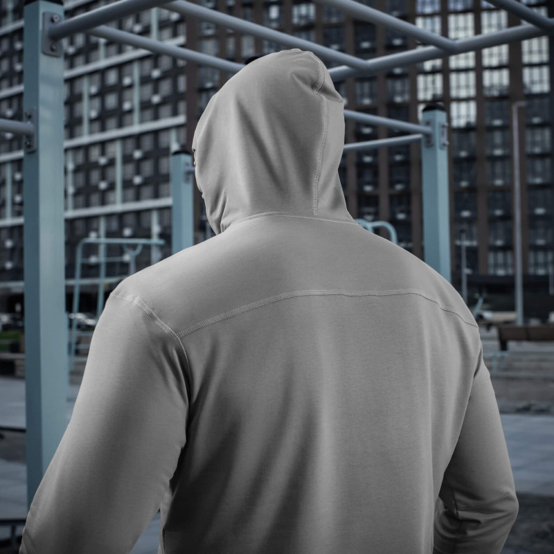 M-Tac кофта Hoodie Born by Revolution Light Grey